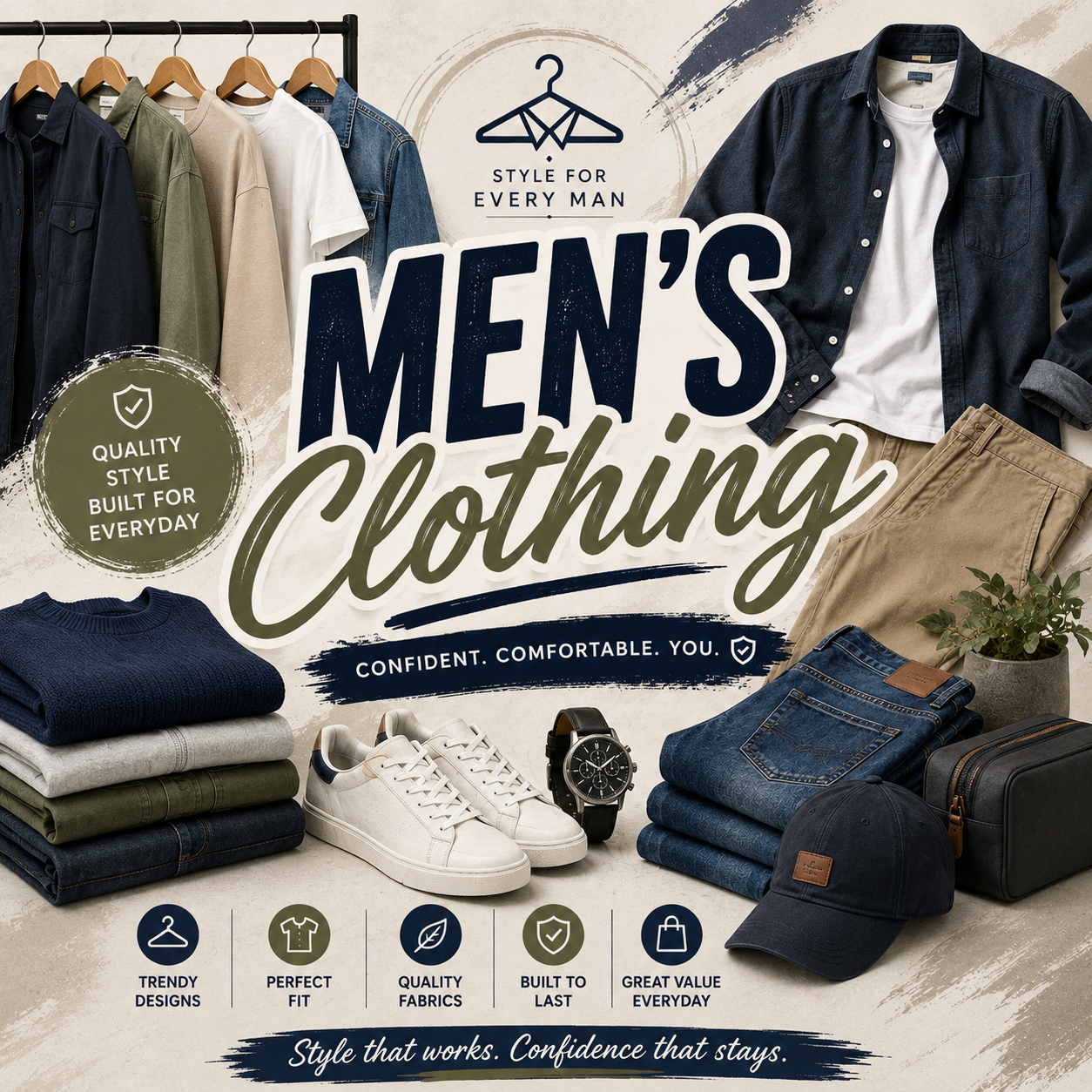 MEN'S CLOTHING